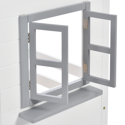 Etagenbett mit Armlehnen und Fenster-OKWISH