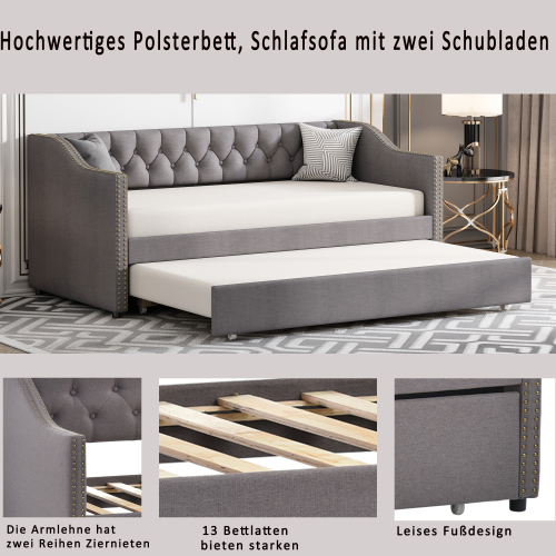 Polsterbett Kinderbett-OKWISH