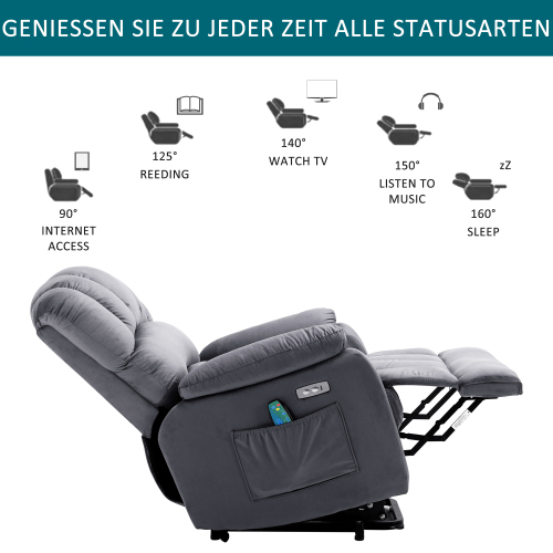 Elektrischer Massage-Freizeitstuhl-OKWISH