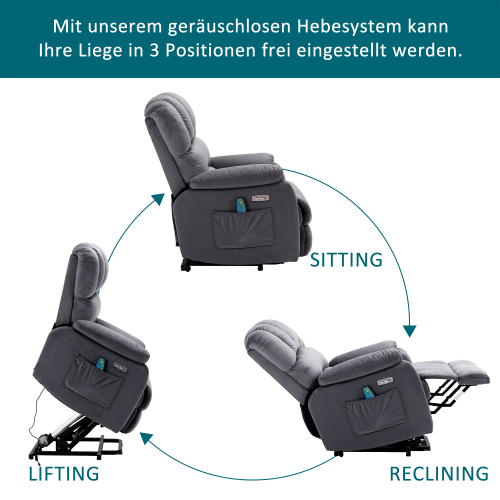 Elektrischer Massage-Freizeitstuhl-OKWISH