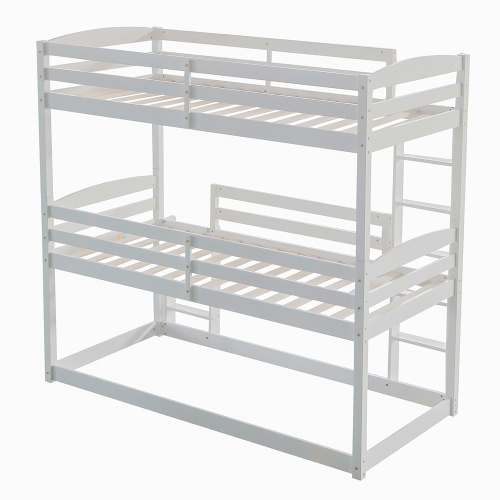 Single-Size-Holz-Dreier-Etagenbett für Kinder,  90*200cm