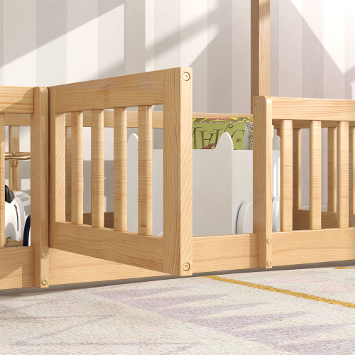 Etagenbett mit rechtwinkliger Treppe-OKWISH