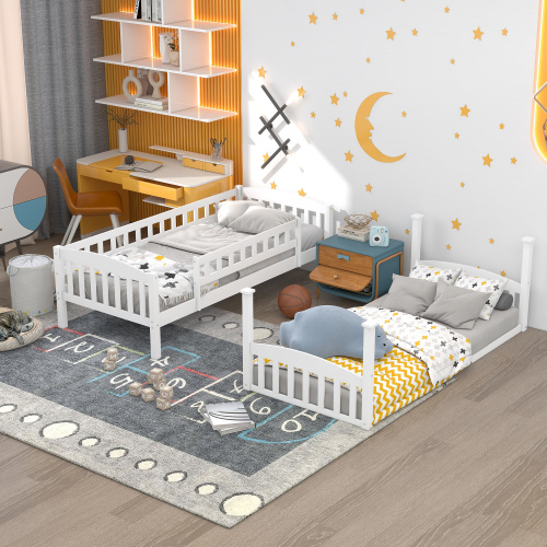 Etagenbett mit Rutsche-OKWISH