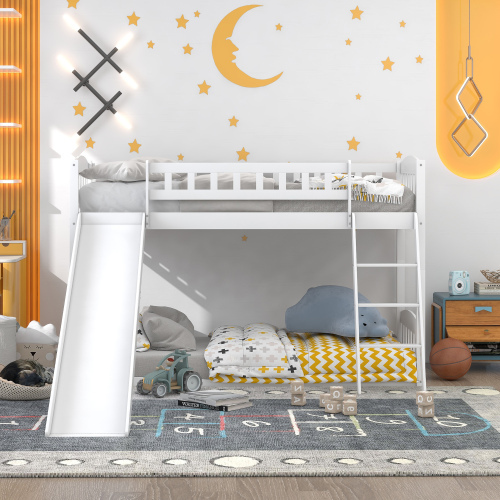 Etagenbett mit Rutsche-OKWISH