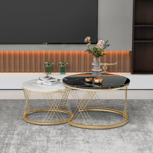 Moderner zusammensetzbarer Couchtisch-OKWISH