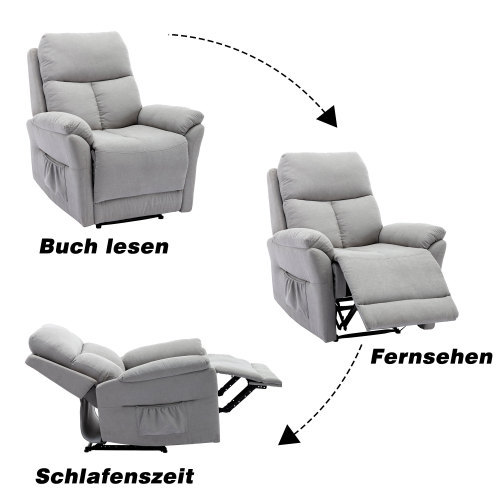 Ausziehbarer Relax-Loungesessel-OKWISH