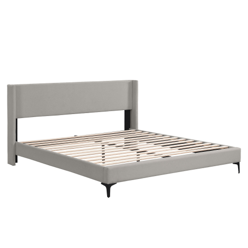 Polsterbett mit Lattenrost-OKWISH