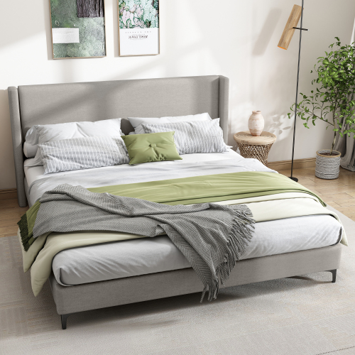 Polsterbett mit Lattenrost-OKWISH