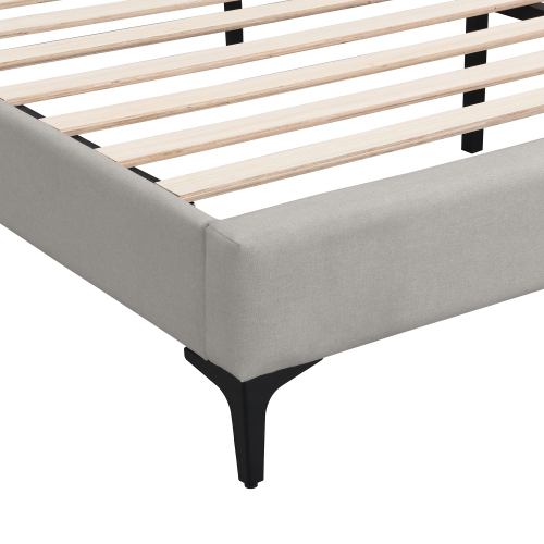 Polsterbett mit Lattenrost-OKWISH