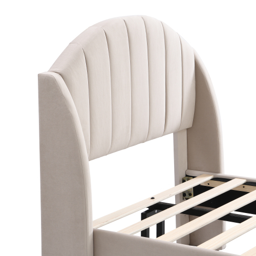 Einzelbett mit Lattenrost-OKWISH