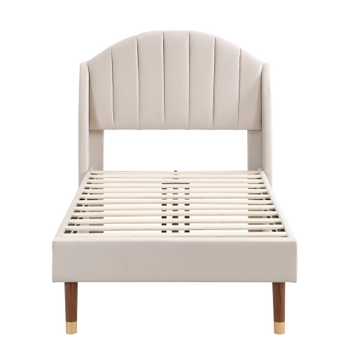 Einzelbett mit Lattenrost-OKWISH