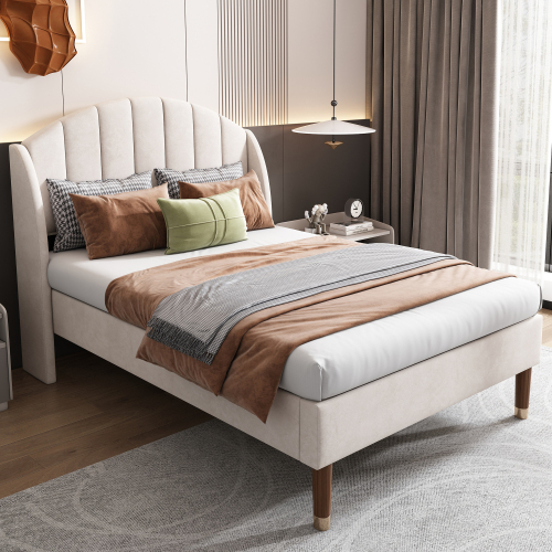 Einzelbett mit Lattenrost-OKWISH