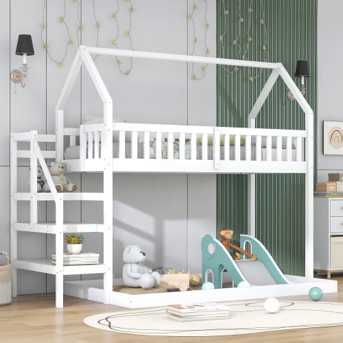 Etagenbett für zu Hause mit Treppe-OKWISH