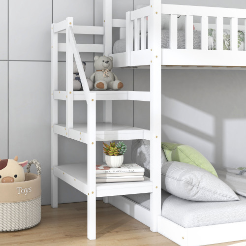 Etagenbett für zu Hause mit Treppe-OKWISH