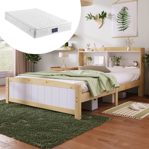 Kinderbett aus massivem Kiefernholz-OKWISH