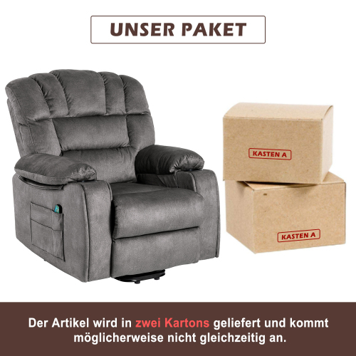 Elektrisch verstellbarer Massagesessel-OKWISH