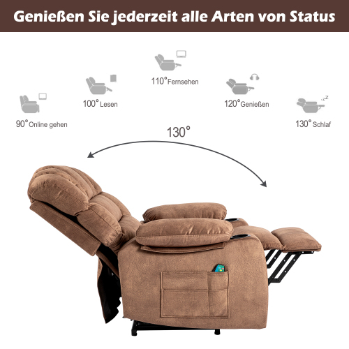 Elektrisch verstellbarer Massagesessel-OKWISH