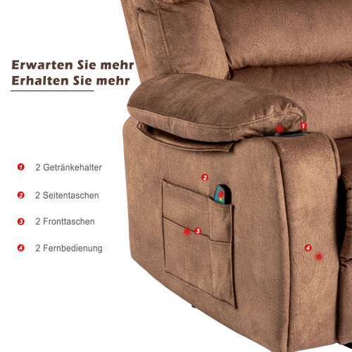 Elektrisch verstellbarer Massagesessel-OKWISH