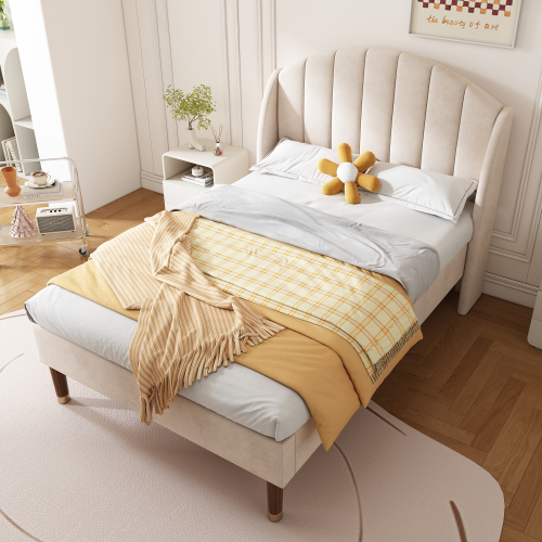 Einzelbett mit Lattenrost-OKWISH