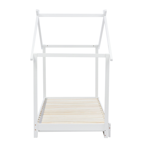Kinderhausbett aus Holz-OKWISH