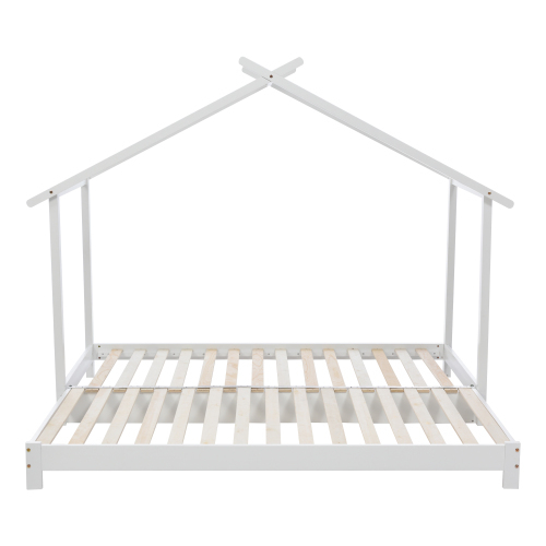 Kinderhausbett aus Holz-OKWISH