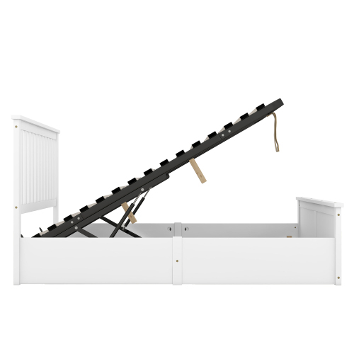 Lattenrost Holzbett Doppelbett-OKWISH