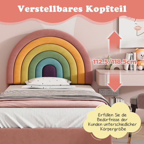 Kopfteil mit Lattenrost-OKWISH