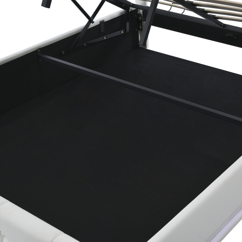 Polsterbett mit hydraulischem Hub-OKWISH