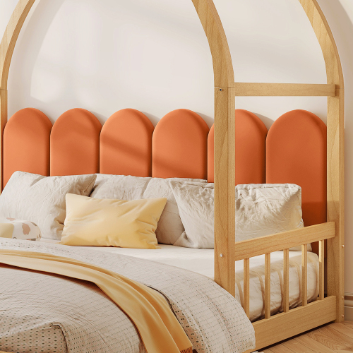 Erweiterbares Hochbett mit Gewölbedecke-OKWISH