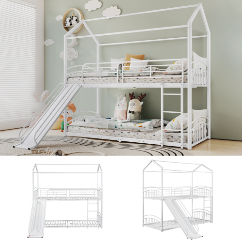 Rechtwinklige Leiter mit absturzsicherem Etagenbett-OKWISH