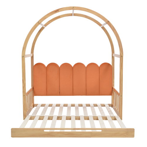 Erweiterbares Hochbett mit Gewölbedecke-OKWISH