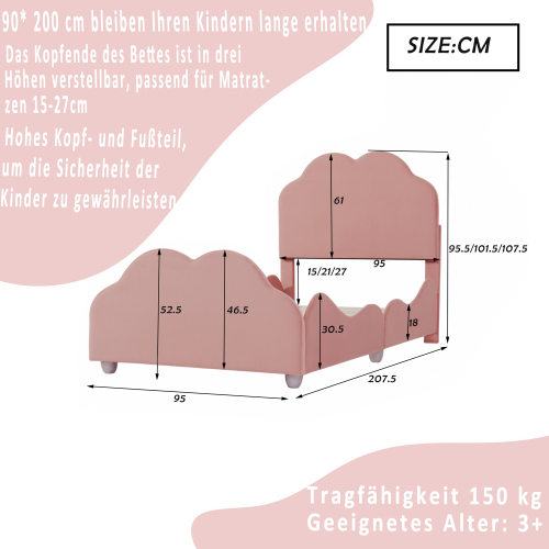 Hautfreundliches, samtweiches Bett-OKWISH