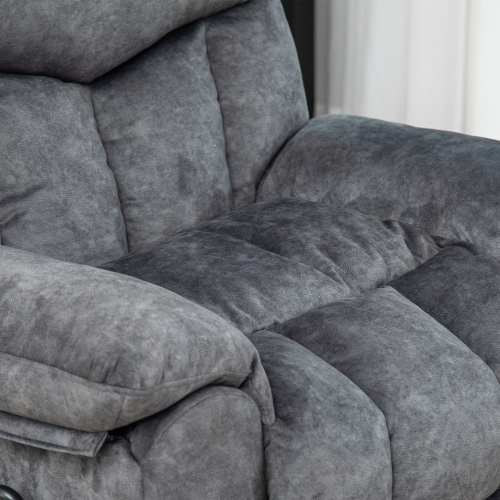 Stoffbeheizter, gepolsterter Massagesessel-OKWISH