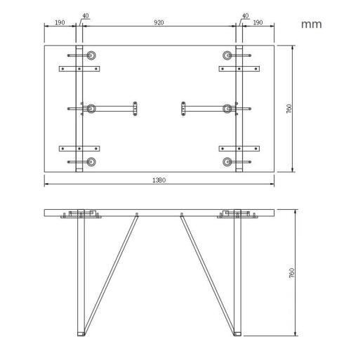 Moderner Luxus-Esstisch-OKWISH