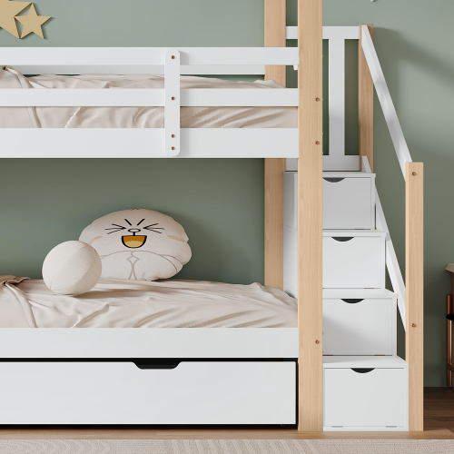 Ausziehbares Baumhaus-Etagenbett-OKWISH