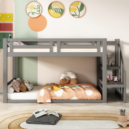 Niedriges Etagenbett für Kinder-OKWISH