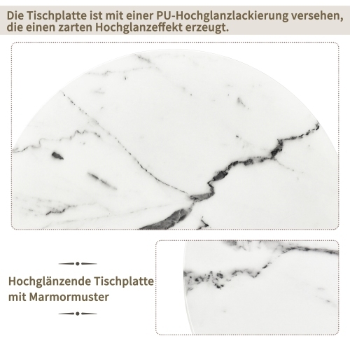 Modernes Satz-Couchtisch-Set mit 2 Stück-OKWISH