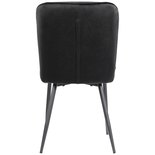 Samtgepolsterter Stuhl Designerstuhl mit Rückenlehne-OKWISH