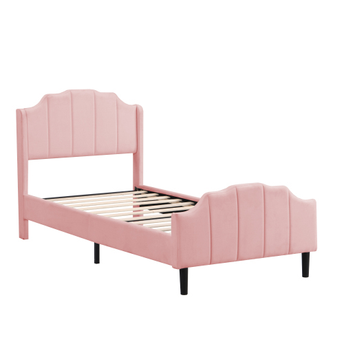 Mit Samt gepolstertes Doppelbett für Teenager-OKWISH