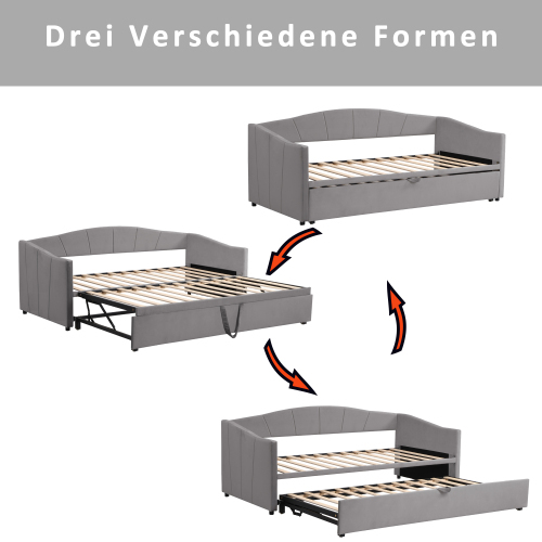 Multifunktionales Polsterbett-OKWISH