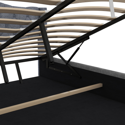 180 x 200 Multifunktionales Flachbett mit hydraulischer Lagerung