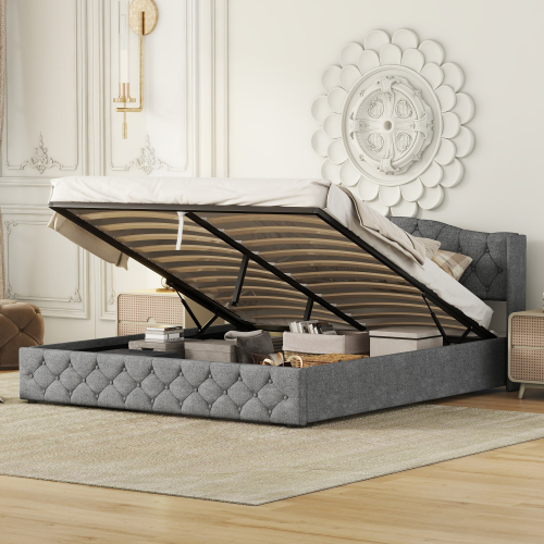 180 x 200 Multifunktionales Flachbett mit hydraulischer Lagerung