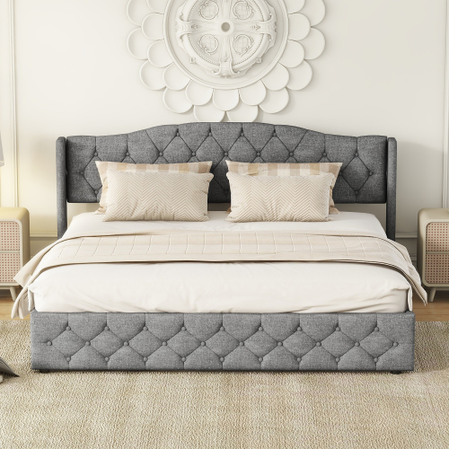 180 x 200 Multifunktionales Flachbett mit hydraulischer Lagerung