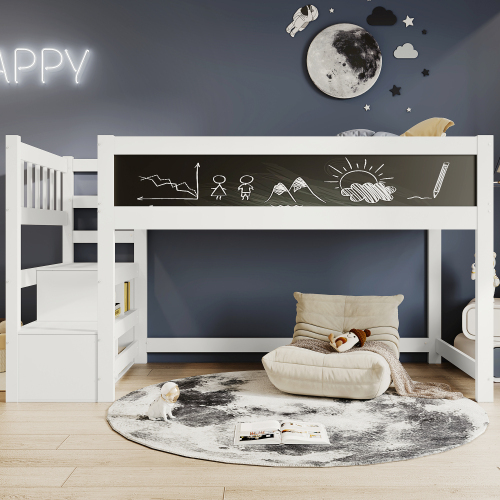 Hochbett für Kinder-OKWISH