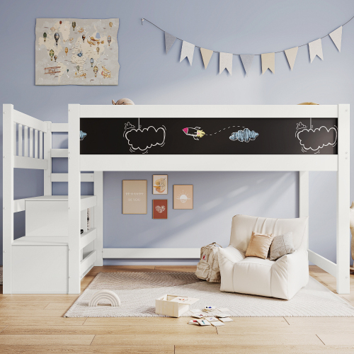 Hochbett für Kinder-OKWISH