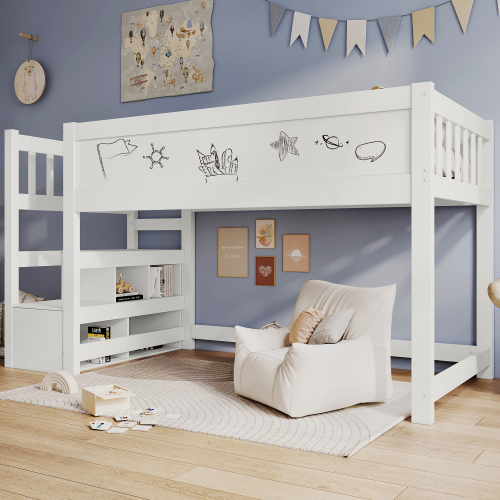 Hochbett für Kinder-OKWISH