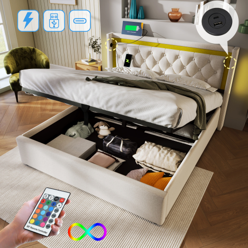 Mit Baumwolle gepolstertes Jugendbett-OKWISH