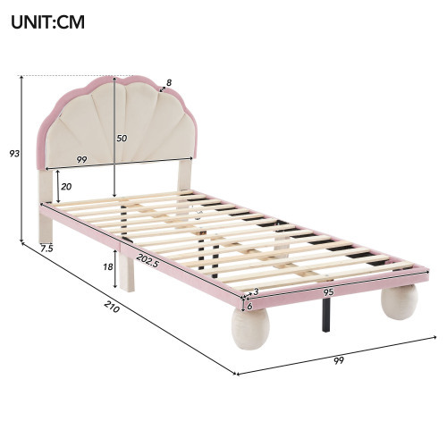 Fächerförmige, weiche, farbenfrohe Wechsellampe mit Kissenbett-OKWISH