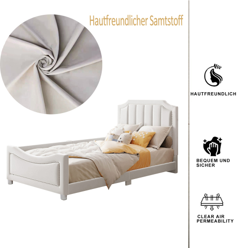 Multifunktionales weiches Bett aus Teddystoff-OKWISH