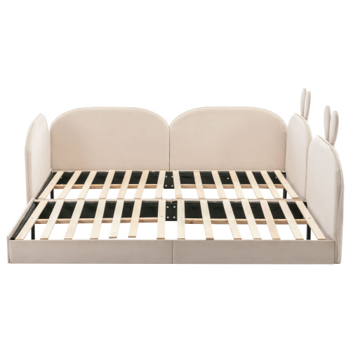 Gepolstertes Kaninchenbett mit Kopfteil-OKWISH